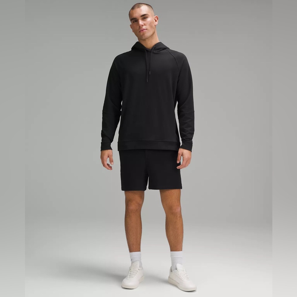 Lululemon City Sweat Pullover Hoodie Black SZ XL